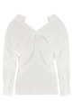 'Cut-out' shirt White