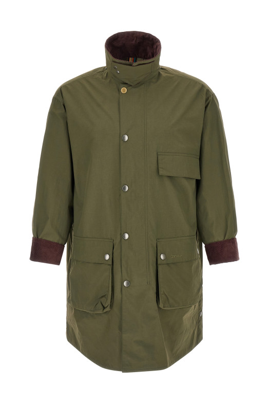 Waterproof parka Paul Smith loves Barbour Multicolor