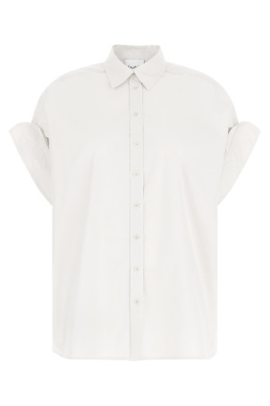 Poplin shirt White