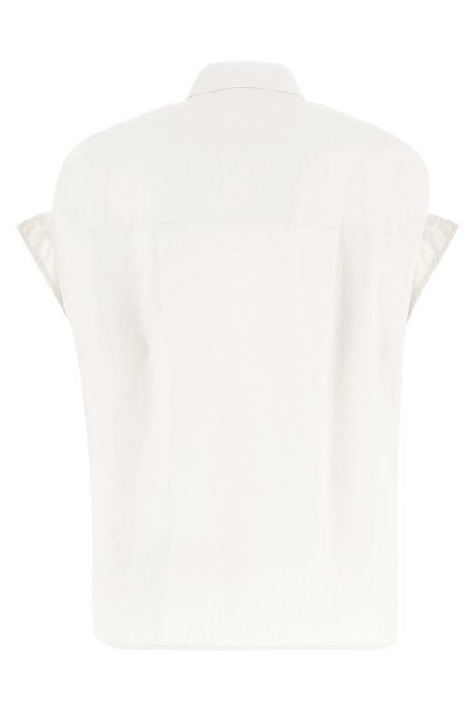 Poplin shirt White