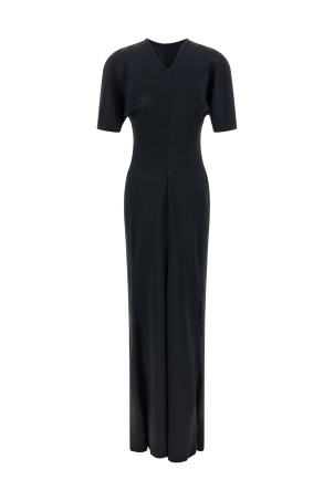 'Gathered Waist' dress Blue