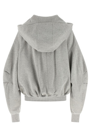 Logo hoodie Gray