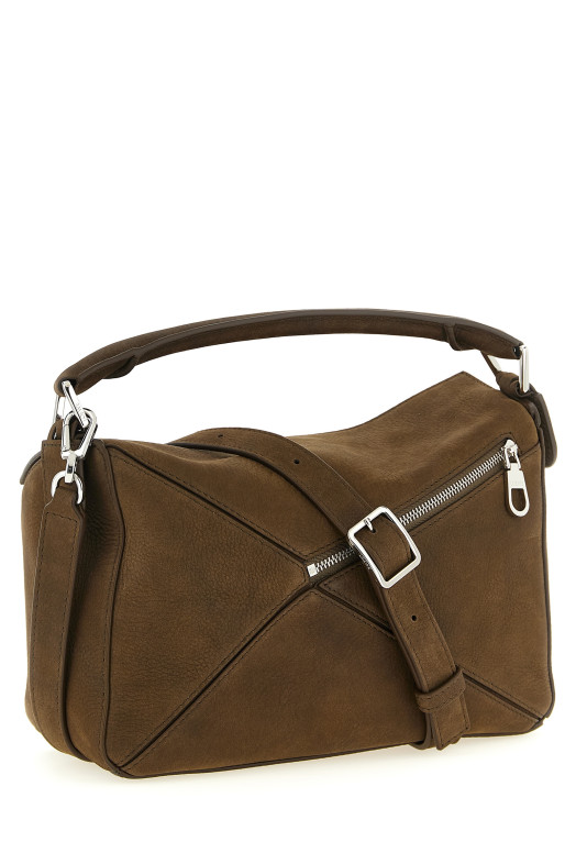 'Featherlight Puzzle' small handbag Brown