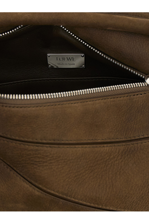 'Featherlight Puzzle' small handbag Brown