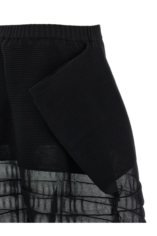 'Moving Knit' pants Black