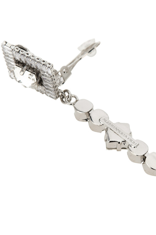 Pendant earrings Silver