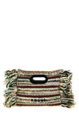 Small fringe shopping bag Multicolor