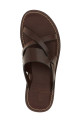 Leather sandals Brown
