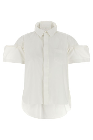 Poplin shirt White
