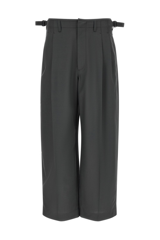 'Pleated Tailored' pants Gray