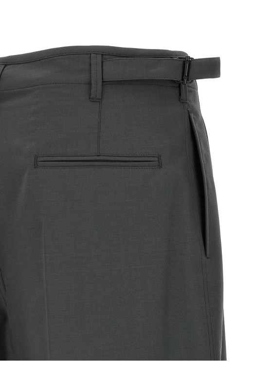 'Pleated Tailored' pants Gray