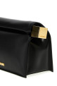 'La Pochette Rond Carré' clutch Black