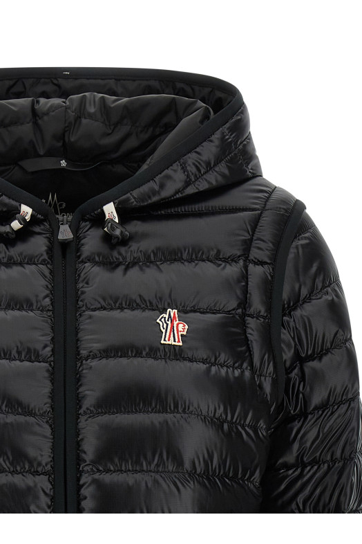 2-in-1 'Karura' down jacket Black