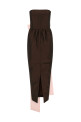 'Lina' dress Brown