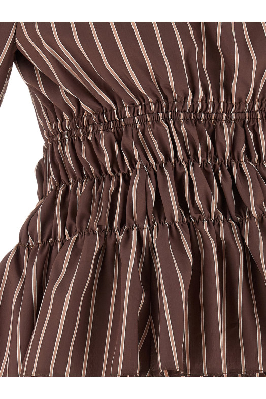 'Jeanette' top Brown