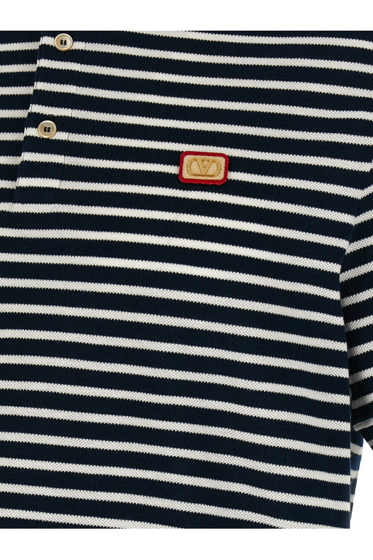 Valentino Garavani 'Valentino' polo shirt Blue