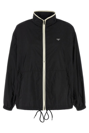 Re-Nylon Feather Windbreaker Black
