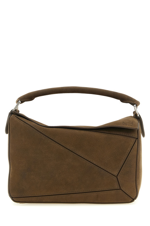 'Featherlight Puzzle' small handbag Brown