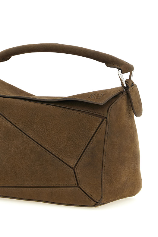 'Featherlight Puzzle' small handbag Brown