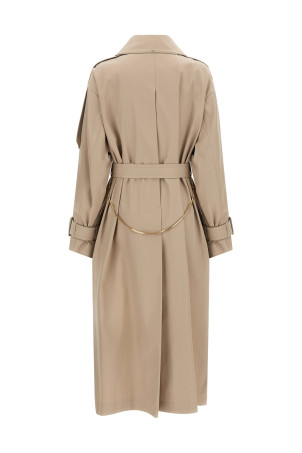'SpxGocce' trench coat Beige