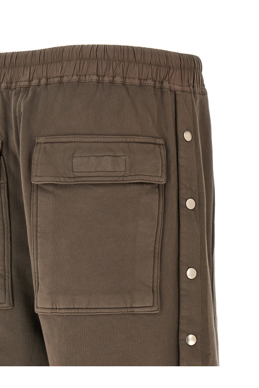 'Wide Pusher Short' bermuda shorts Gray