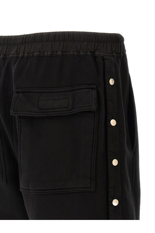 'Wide Pusher Short' bermuda shorts Black