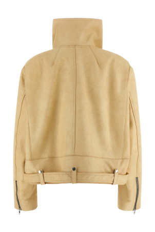 'Biker Jumbo Stooges' jacket Beige