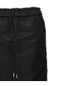 Pleated insert skirt Black