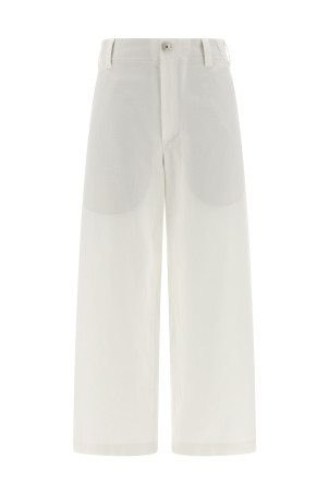 'Chino Crop' pants White