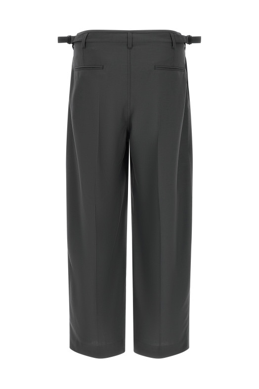 'Pleated Tailored' pants Gray