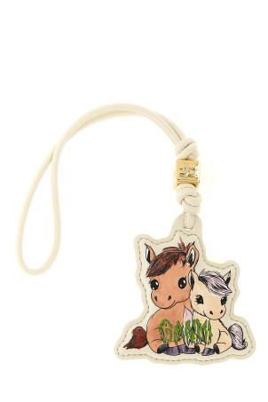 'Pony' keyring Beige