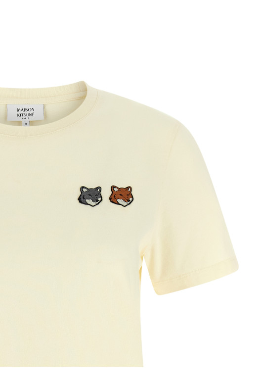 'Double Fox' T-shirt White