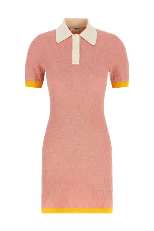 Color-block dress Pink