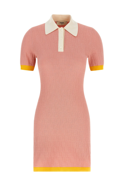 Color-block dress Pink