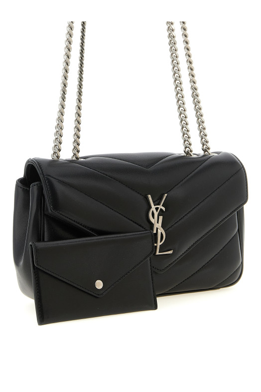 'Loulou' small shoulder bag Black