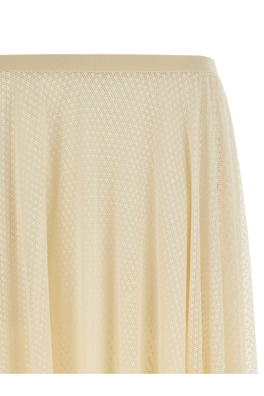 Lace skirt Beige