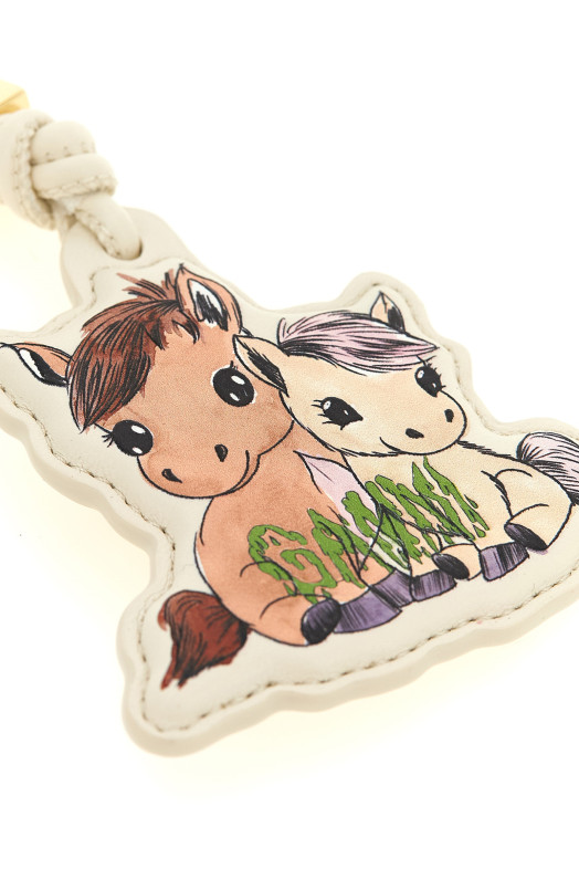 'Pony' keyring Beige