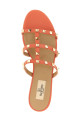 Valentino Garavani 'Rockstud' slides orange