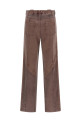 Front split pants Brown