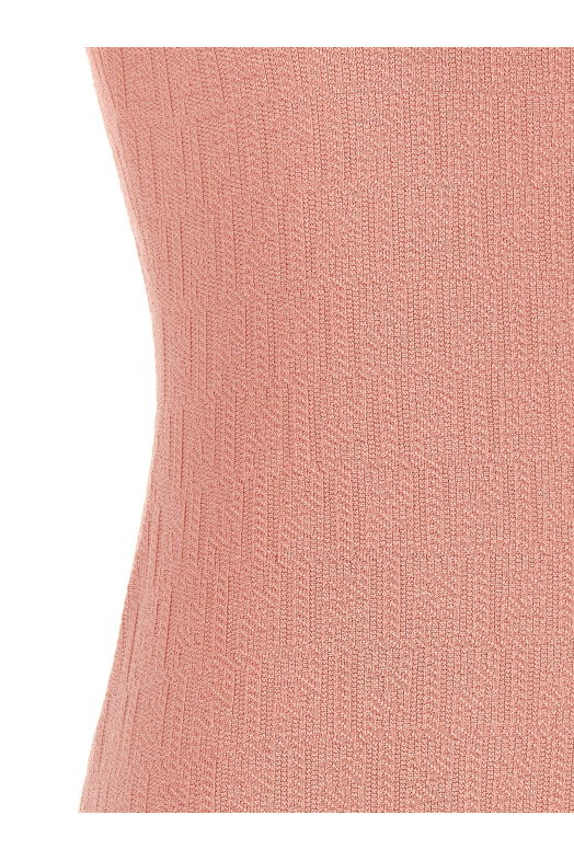 Color-block dress Pink