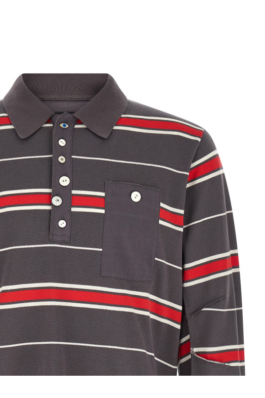 'UC1F4804-2' polo shirt Gray