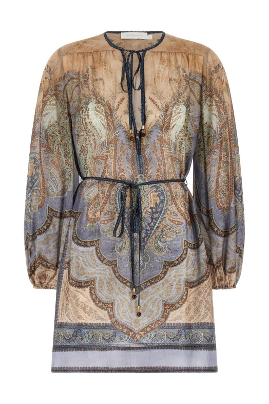 'Wanderlust' dress Multicolor