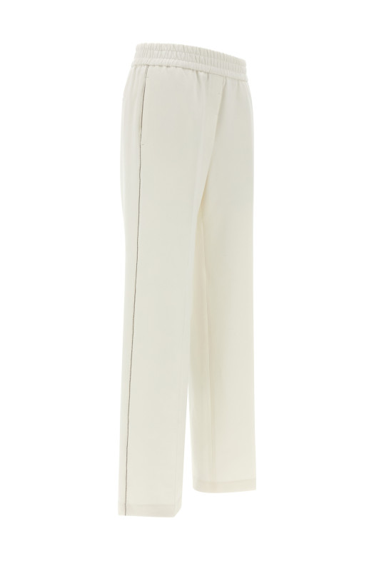 'Punto Luce' pants White