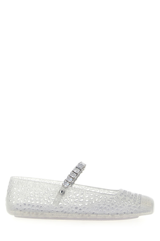 'The Jelly' ballet flats Silver