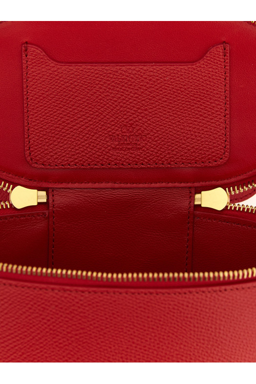 Valentino Garavani Vlogo Signature mini crossbody bag Red
