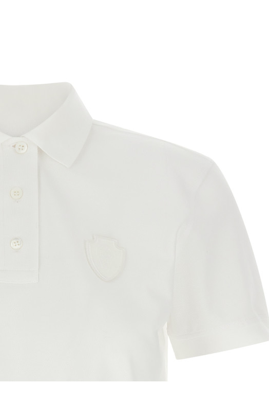 Polo coat of arms Solomeo White