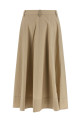 Cotton skirt Beige