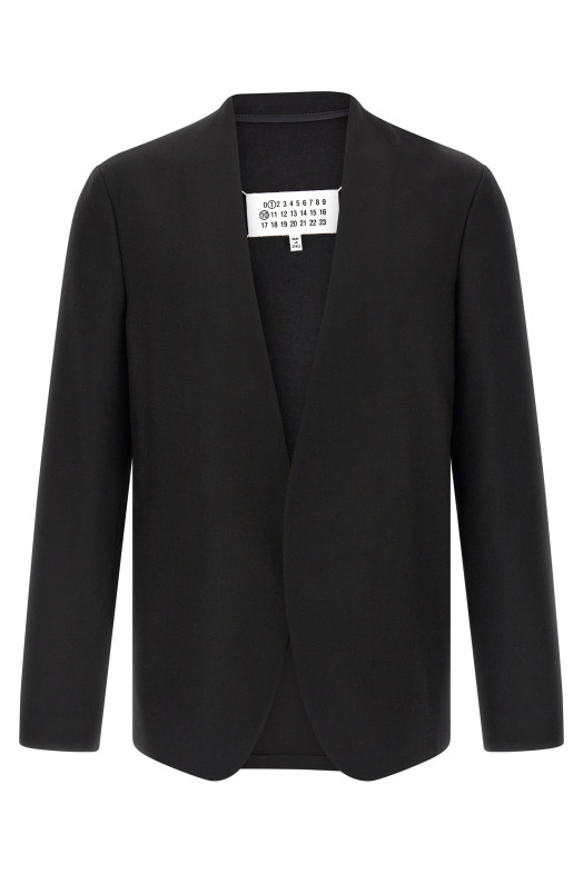 Wool blazer Black