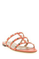 Valentino Garavani 'Rockstud' slides orange