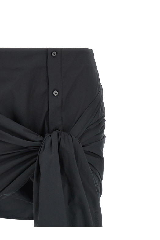 -bow skirt Black